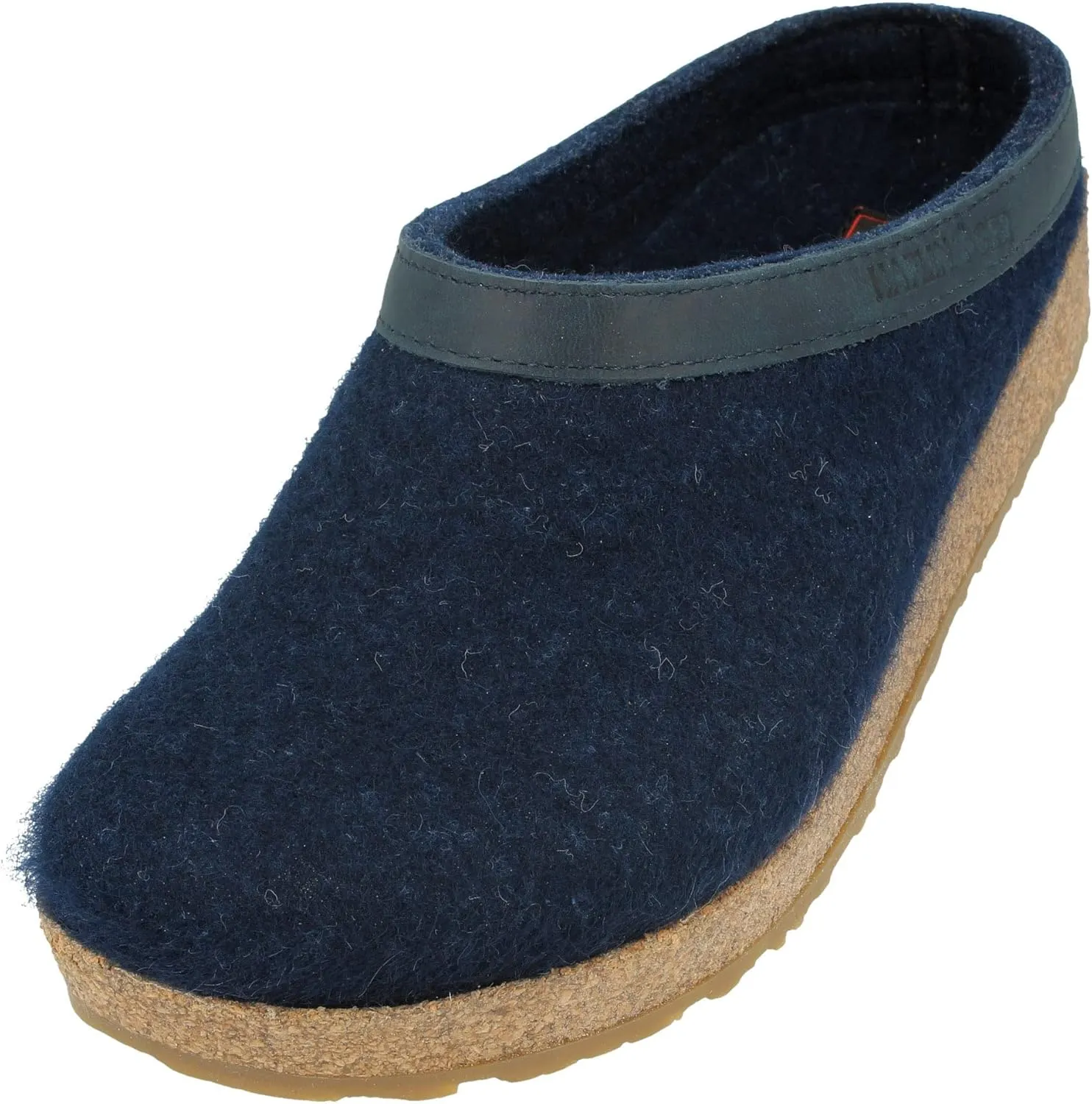 HAFLINGER Unisex-Adult GZL Boat Shoe Trimmed Wool Clogs