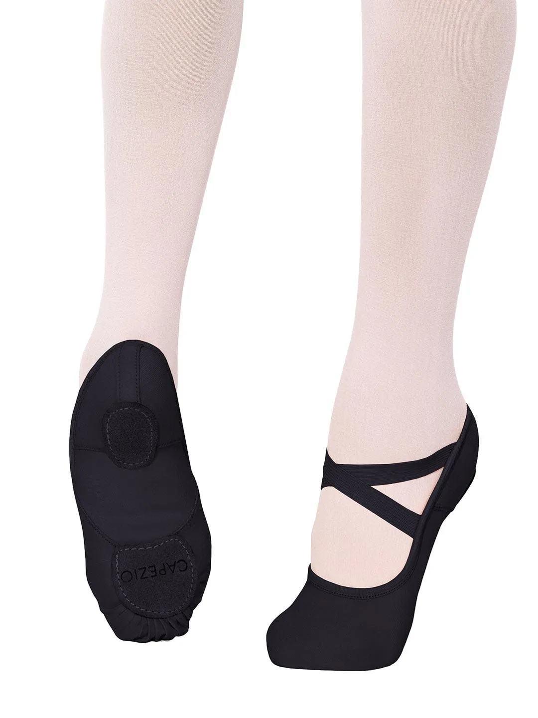 Hanami Canvas Ballet Shoe - Black (Adult)