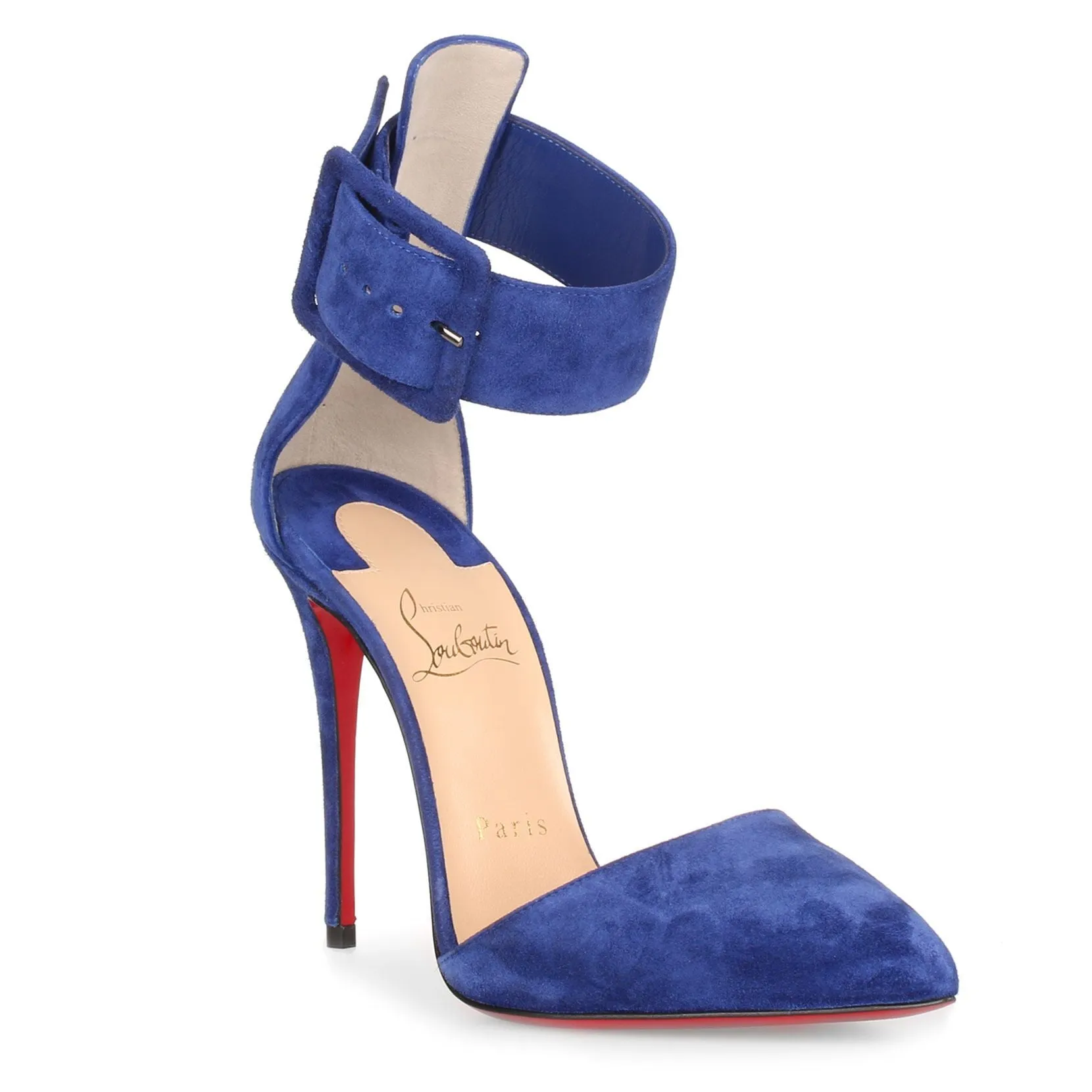 Harler 100 blue suede pump