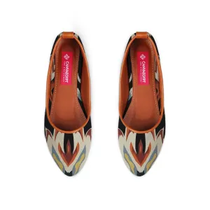 Havane Round Toe Shoe Flame