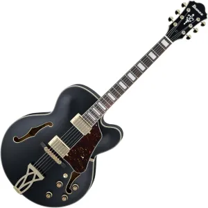 Ibanez AF75GBKF AF Artcore 6 String Black Flat Hollow Body Electric Guitar