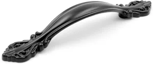Jetland Cabinet Hardware Handle Pull - 10-Pack, Flat Black, 2-1/2" (64mm) Hole Centers, PW8803064