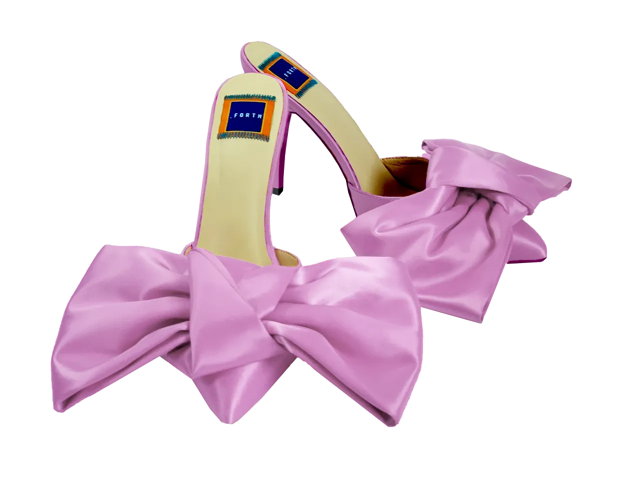 Kerttu Pink Bow Mule