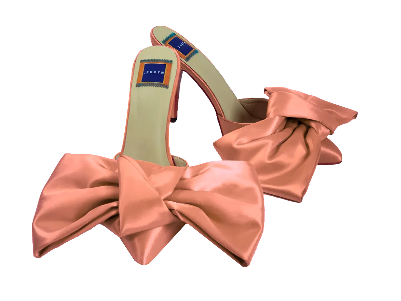 Kerttu Pink Bow Mule