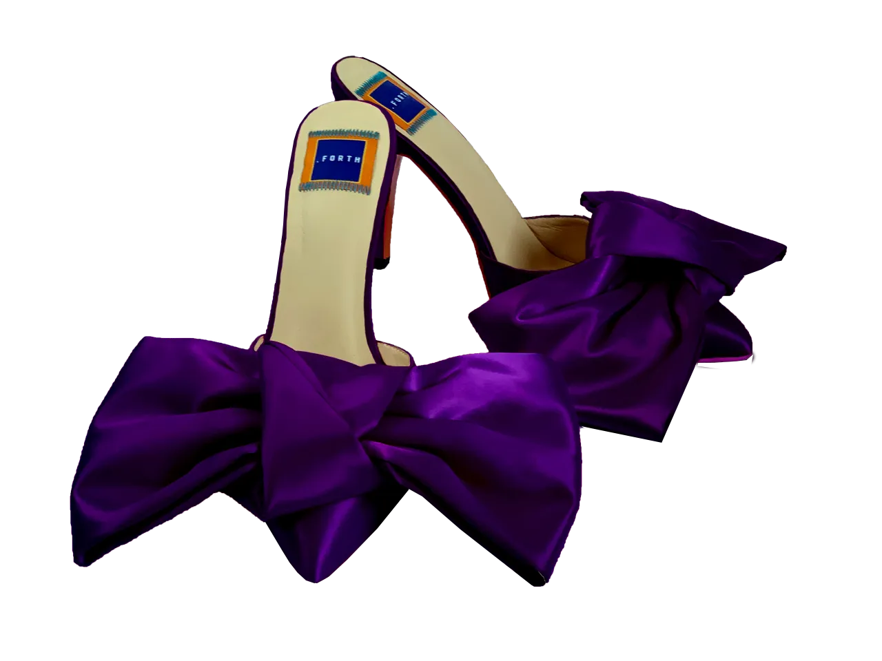 Kerttu Pink Bow Mule