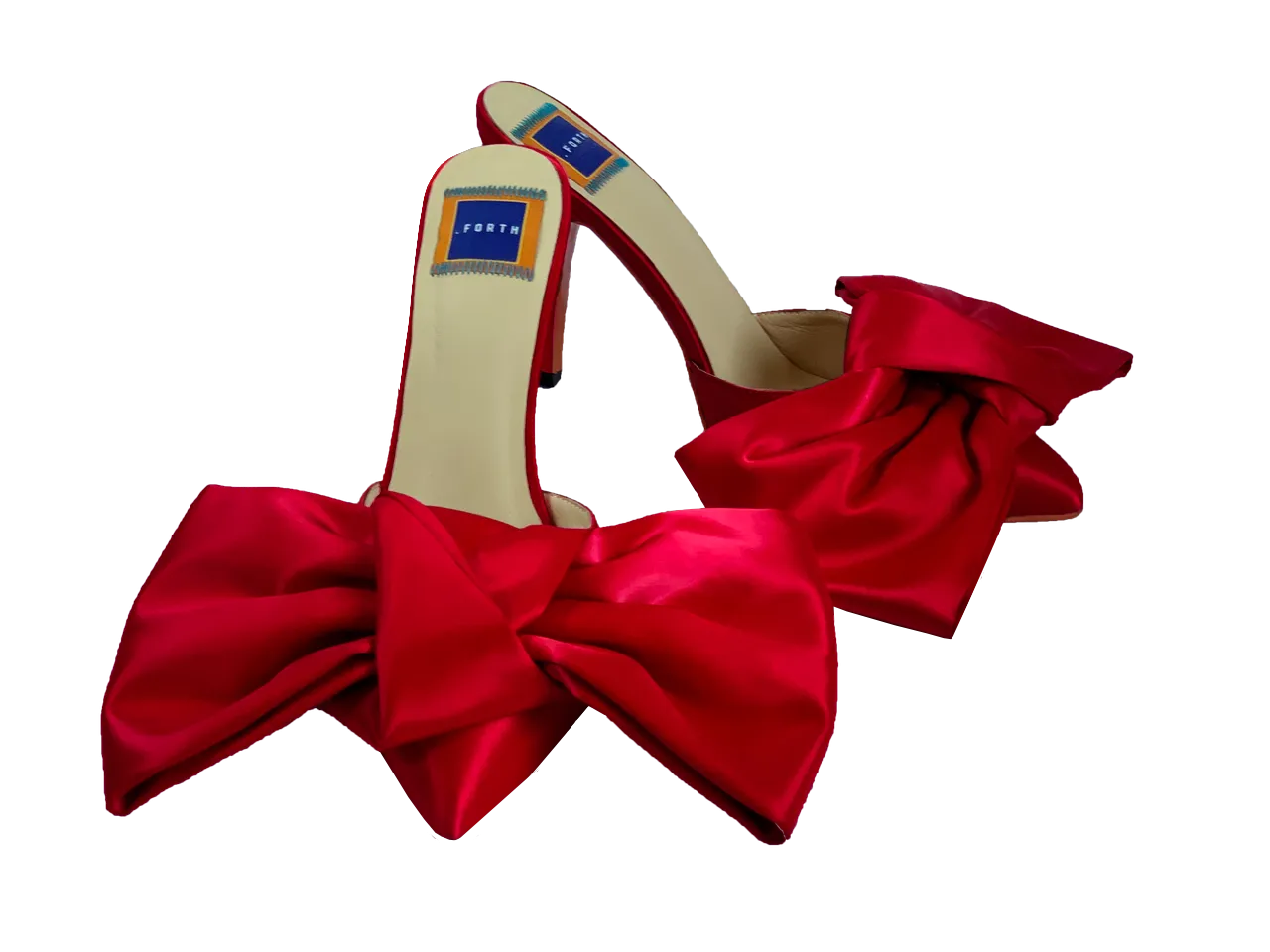 Kerttu Pink Bow Mule