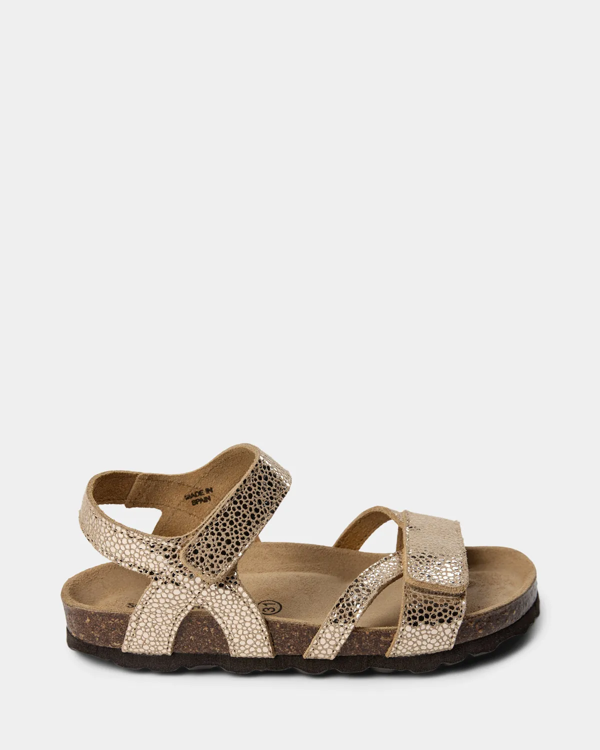 KitSY Sandal - Beige with gold