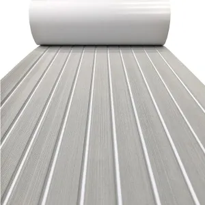 KXKZREN Boat Flooring EVA Foam Decking Sheet Faux Teak Marine Mat Marine Carpet Cooler Tops Non-Slip Self-Adhesive Flooring for Motorboat RV Yacht Kayak Swim Platform 94" x 47"/44"/35"/23"/16"