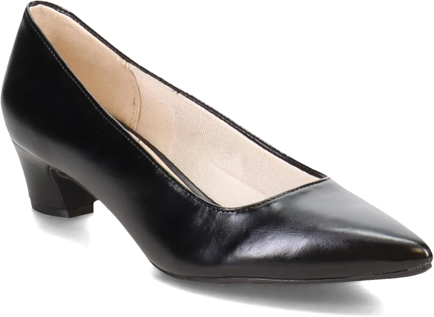 LifeStride Womens Minx Pump, Black, 9.5 Wide US