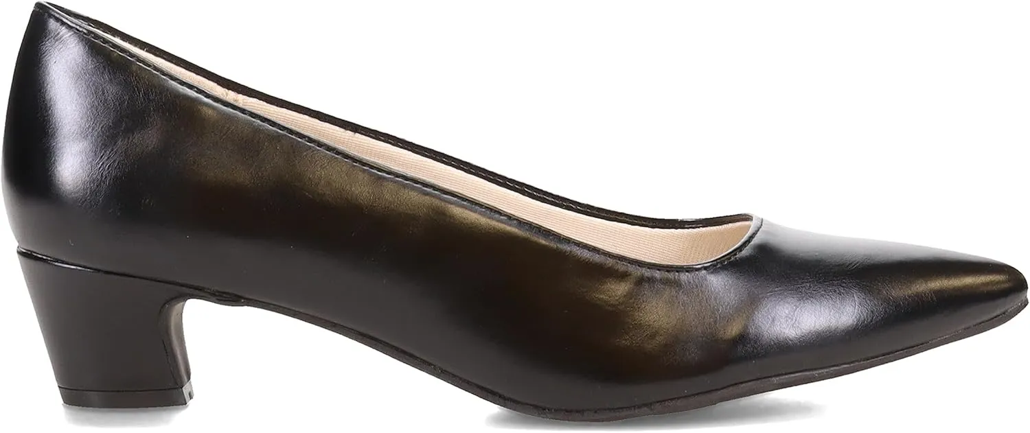 LifeStride Womens Minx Pump, Black, 9.5 Wide US
