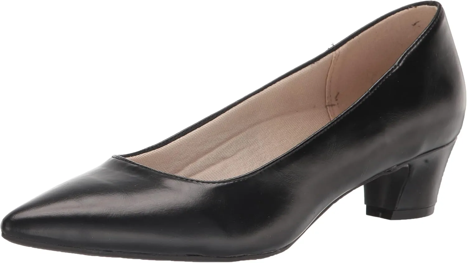 LifeStride Womens Minx Pump, Black, 9.5 Wide US