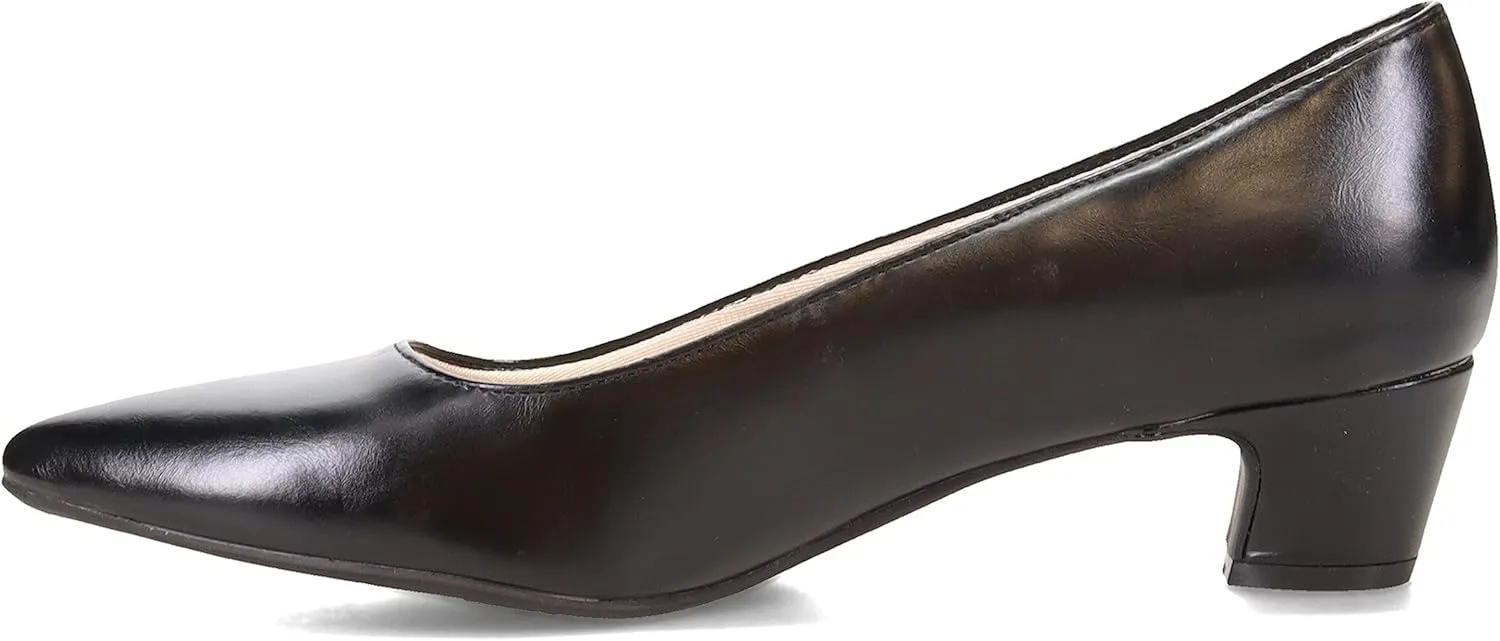 LifeStride Womens Minx Pump, Black, 9.5 Wide US