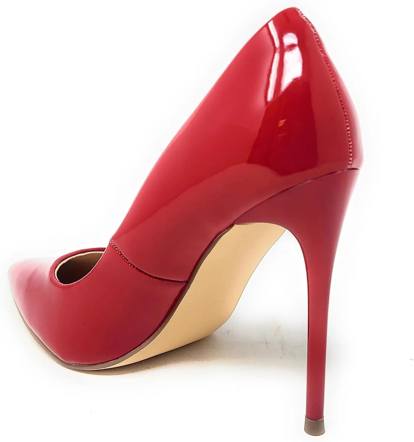 Liliana Women’s Vivienne-1 High Heel Dress Pump Pointed Closed Toe Shoe Classic Pump Heels