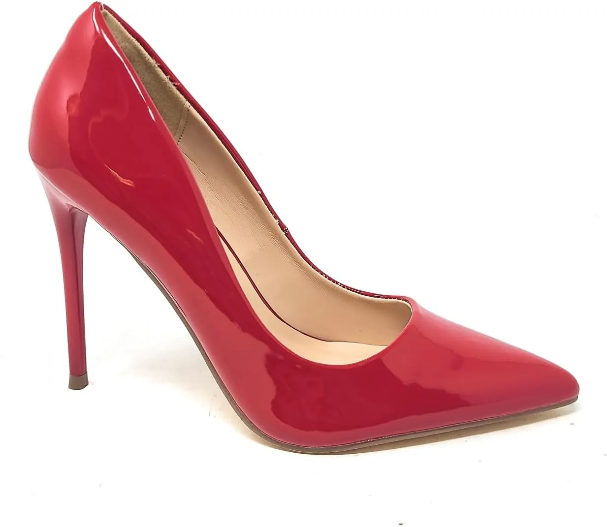 Liliana Women’s Vivienne-1 High Heel Dress Pump Pointed Closed Toe Shoe Classic Pump Heels