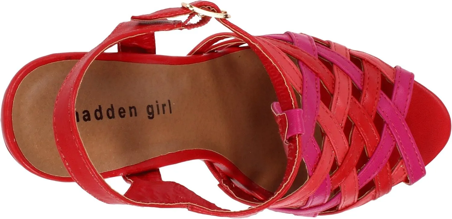 Madden Girl Women's Mayville T-Strap Pump