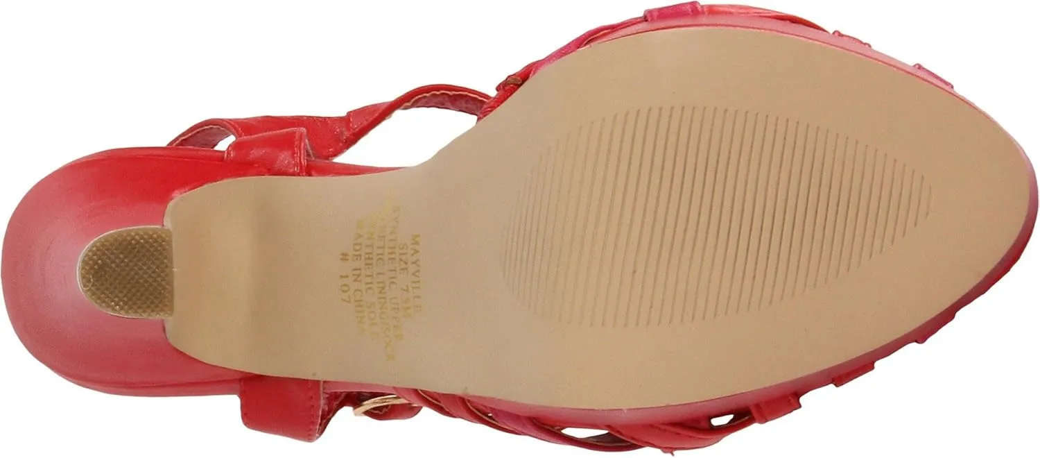Madden Girl Women's Mayville T-Strap Pump