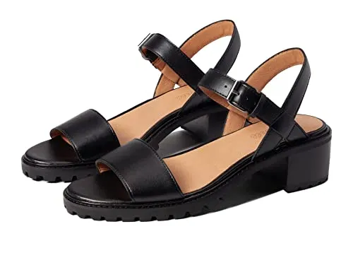 Madewell The Erin Lugsole Sandal True Black 8 M