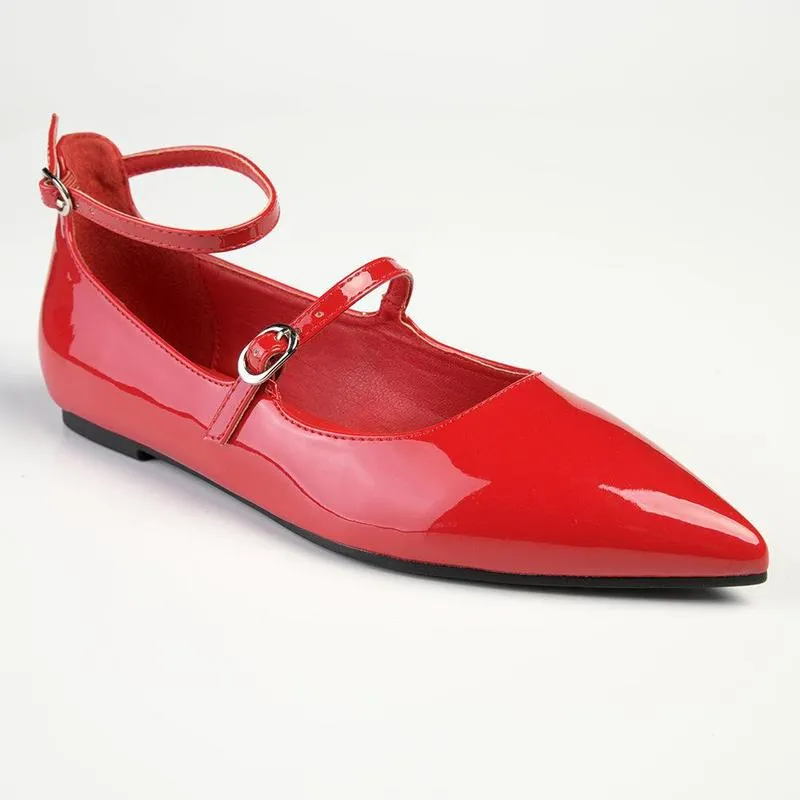 Madison Babs Pump - Red