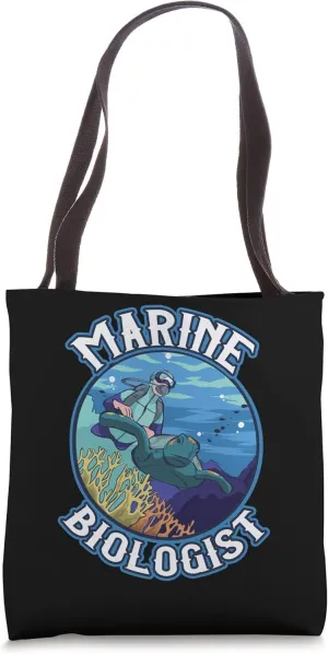 Marine Biologist Ocean Coral Reefs Tote Bag