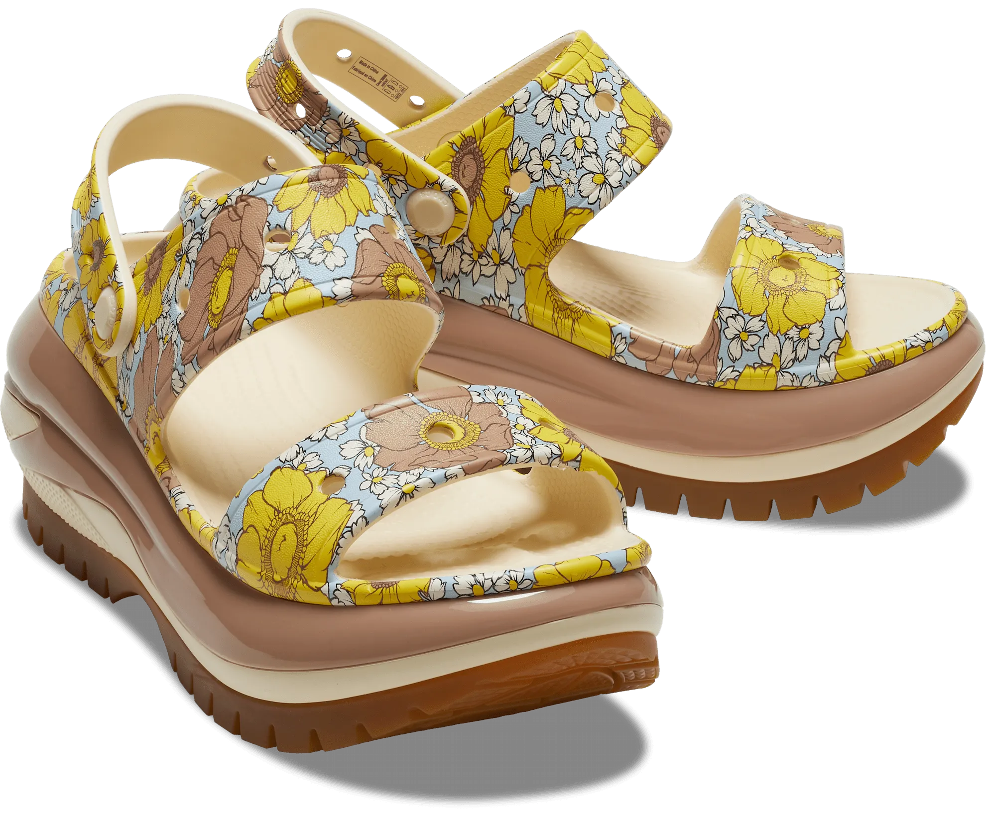 Mega Crush Retro Floral Sandal