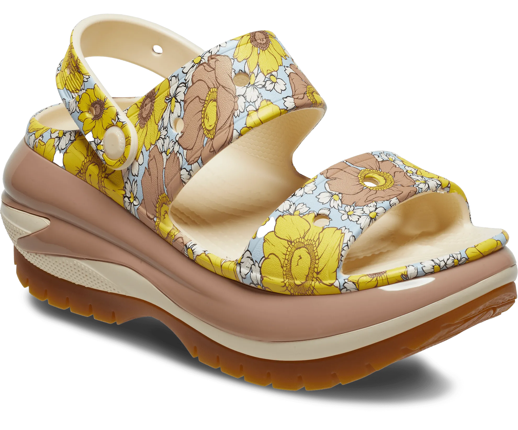 Mega Crush Retro Floral Sandal