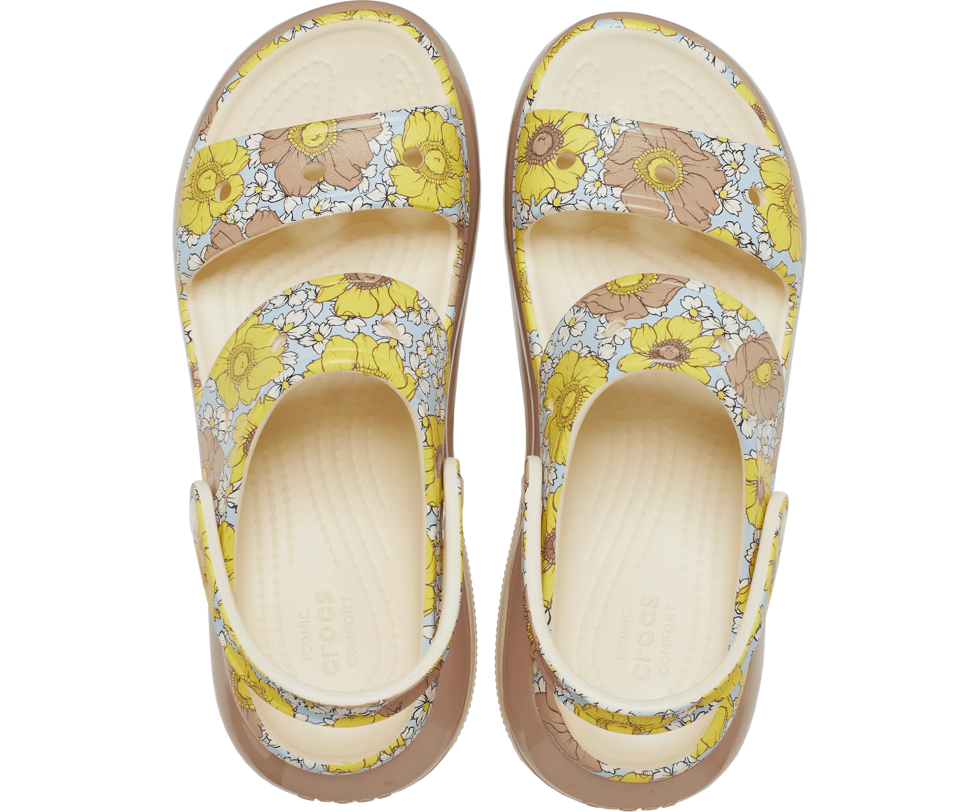 Mega Crush Retro Floral Sandal