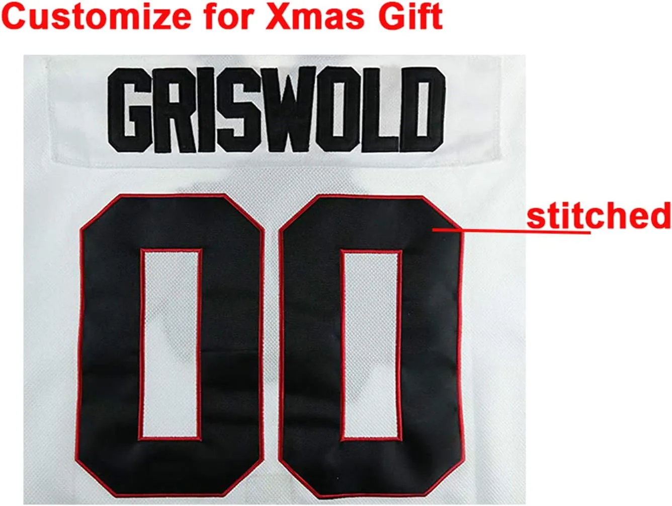 Men's #00 Ice Hockey Jersey White Color Size S M L XL XXL XXXL Hiphop Shirts for Party