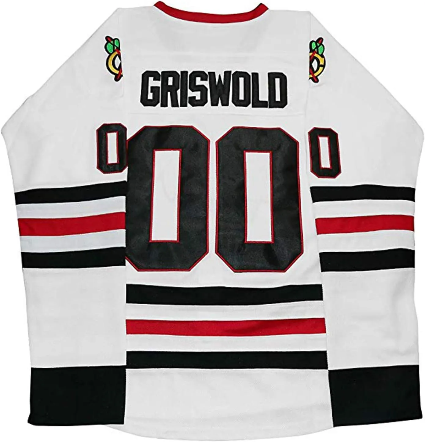 Men's #00 Ice Hockey Jersey White Color Size S M L XL XXL XXXL Hiphop Shirts for Party