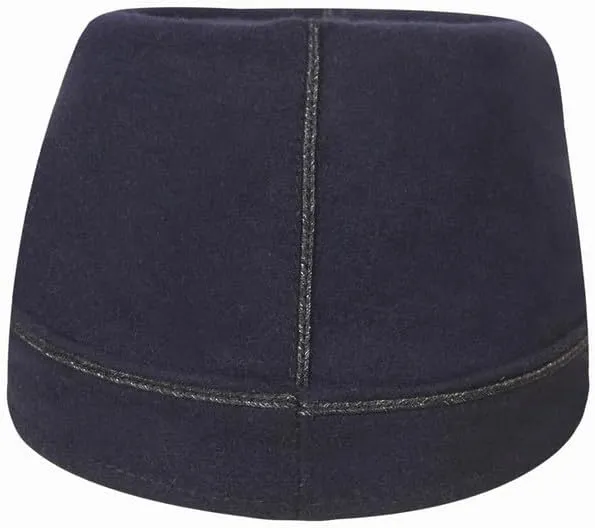 Men's US Civil War Navy Blue Lt's 1 Black Braid Kepi