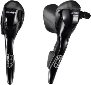 microSHIFT | Internal Gear Drop Bar Shifter Set | Shimano Alfine 11 Compatible