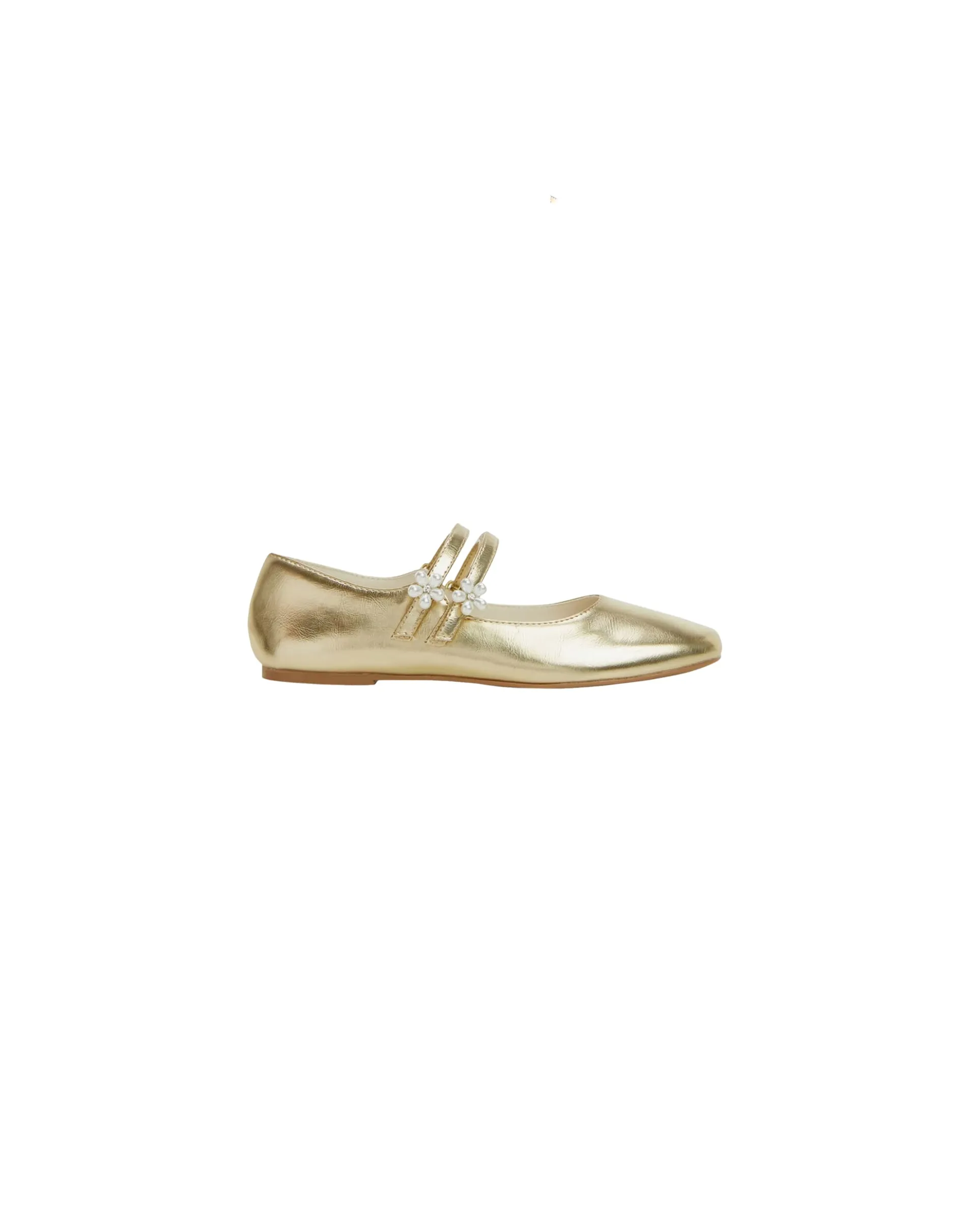 MING Girls Metallic Look Ballerina