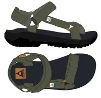 Monterey Roam Sandal - Khaki