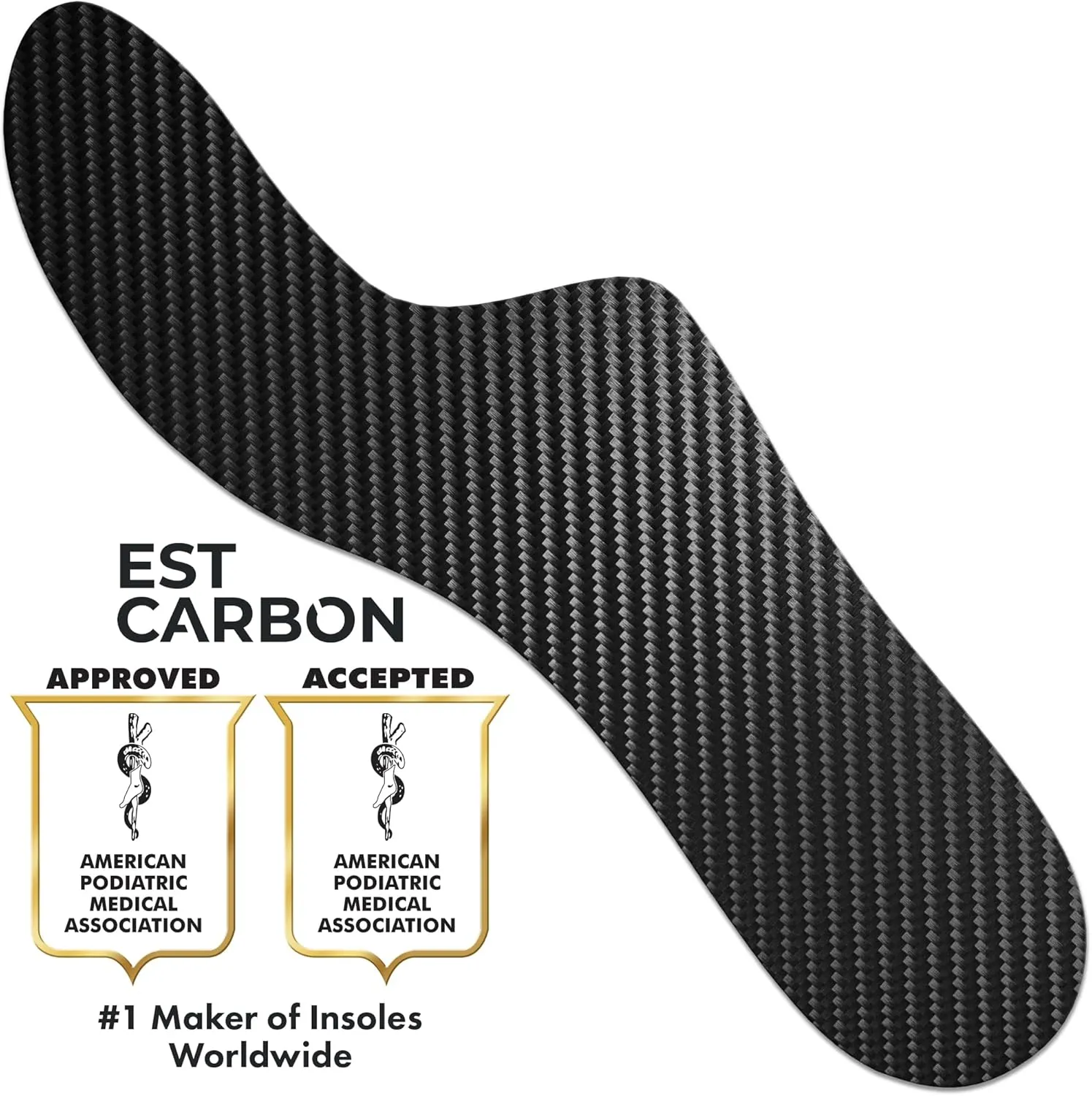 Mortons Extension Carbon Fiber Insole 1PC, FSA Eligible US Medical Device, Big Toe Foot Pain, Hallux Rigidus, Turf Toe, Mortons Extension Orthotic Shoe Insert, Carbon Fiber Foot Plate W7.5-8, M6.5-7