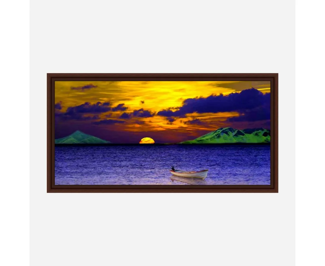 Mountain Lake Painting
