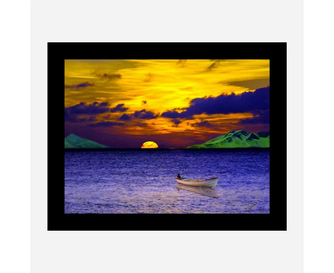 Mountain Lake Painting