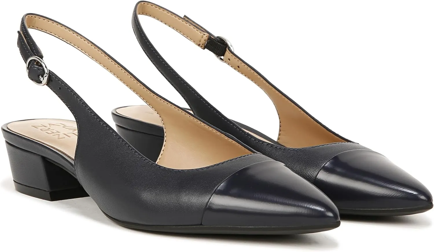 Naturalizer Women's Banks Slingback Pointed Toe Low Heel Pump