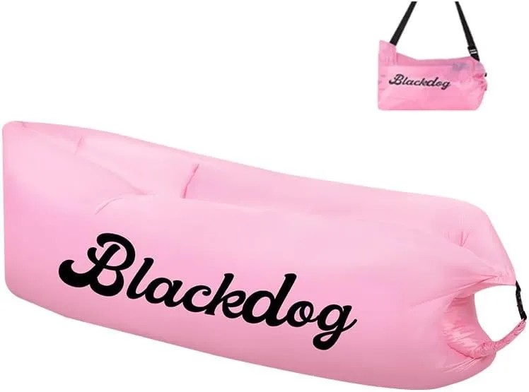 Naturehike Blackdog Inflatable Couch for Adults, Inflatable Lounger Air Sofa Hammock, Portable Waterproof Anti-Air Leaking Couch for Camping, Beach & Picnic Backyard Lakeside, 0.84kg (Pink)