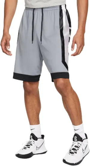 Nike Dri-FIT Elite Men's Basketball Shorts (Small, Cool Grey/Black/White)