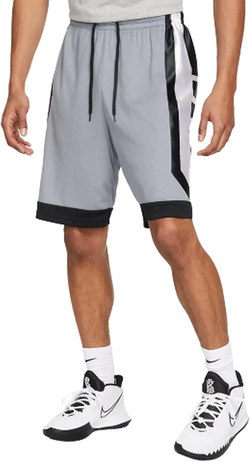 Nike Dri-FIT Elite Men's Basketball Shorts (Small, Cool Grey/Black/White)