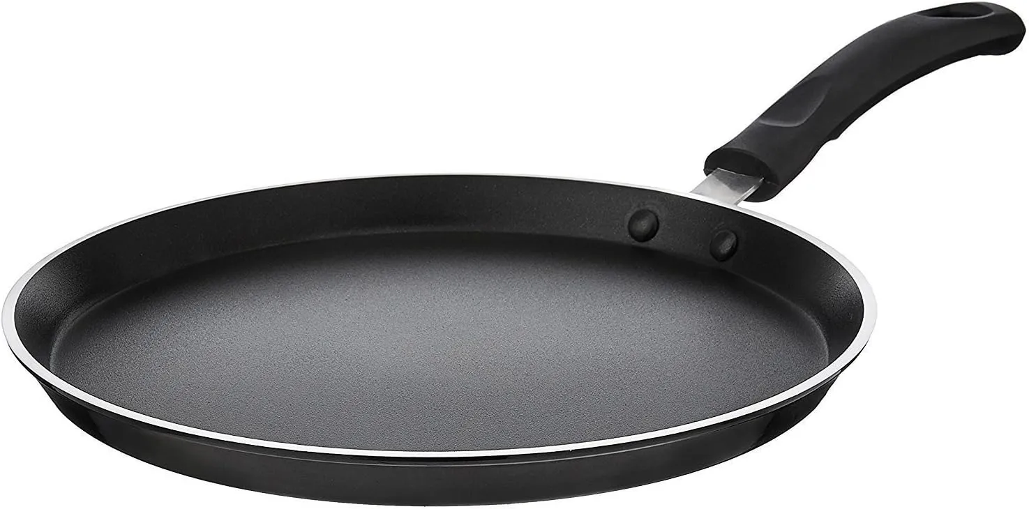 Non-Stick Dosa Pan, 290mm, Black, Aluminium