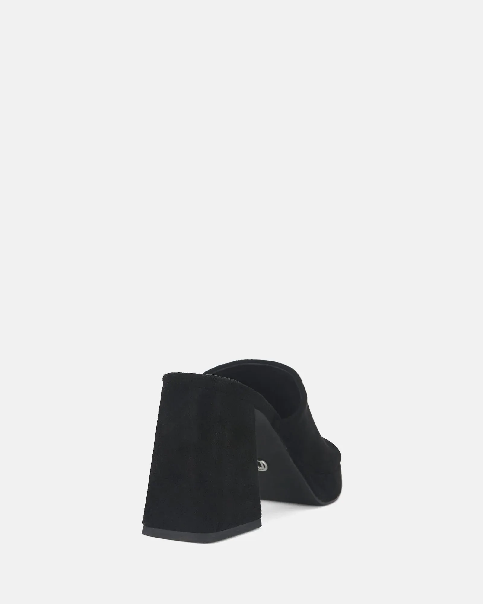 NOVO (LN) "Futura" black mule heels! 9