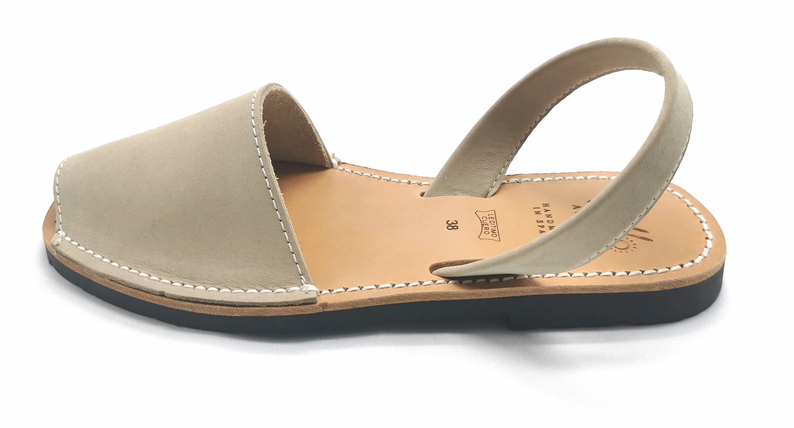 Nude Nubuck Avarca