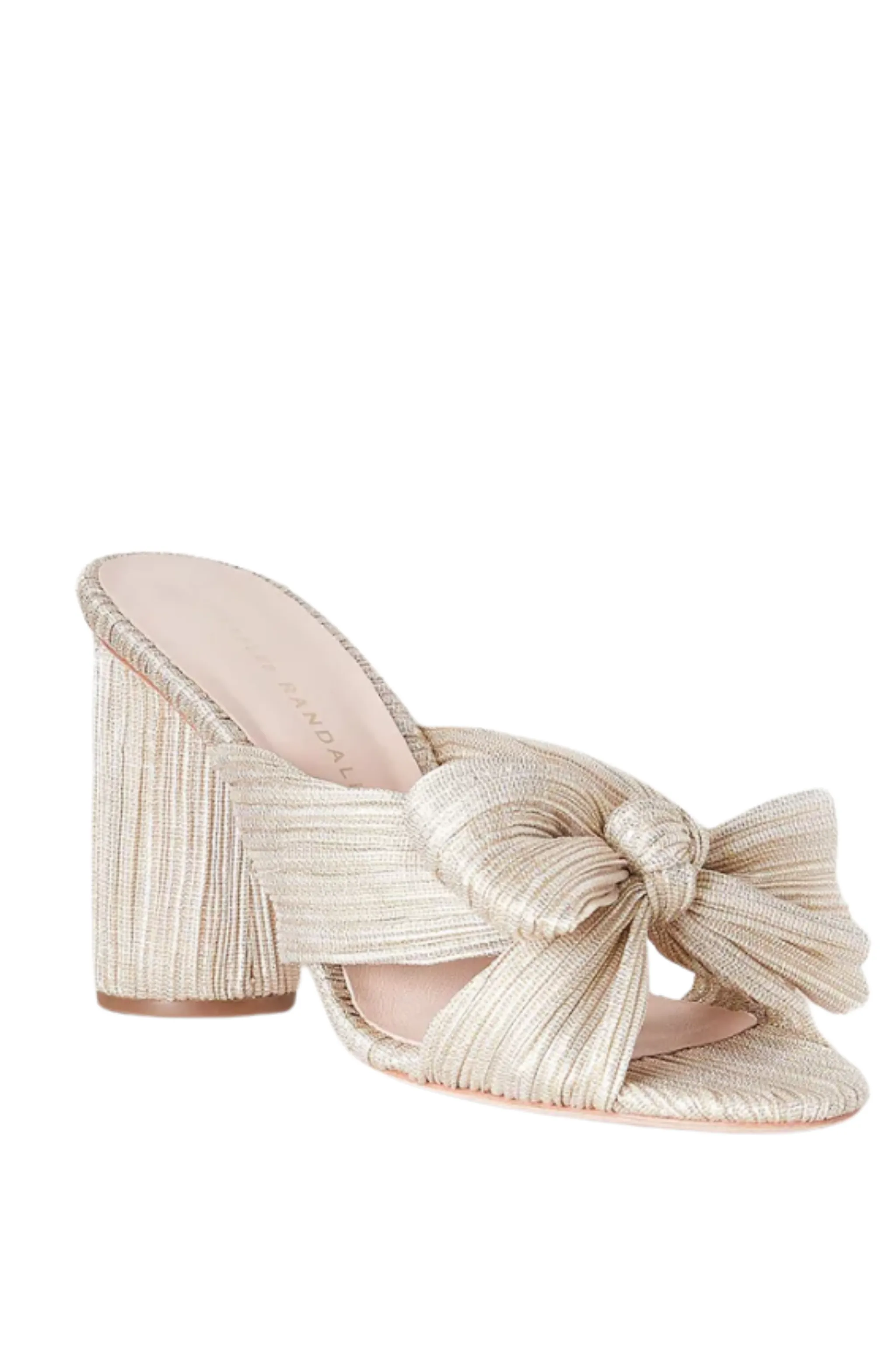 Penny Knot Mule, Platinum