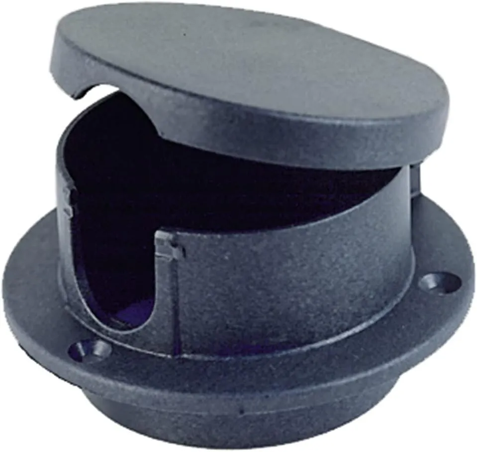 Perko 1057DP0BLK Rope Deck Pipe - Black