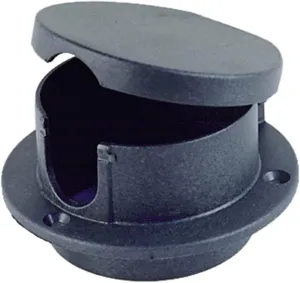 Perko 1057DP0BLK Rope Deck Pipe - Black