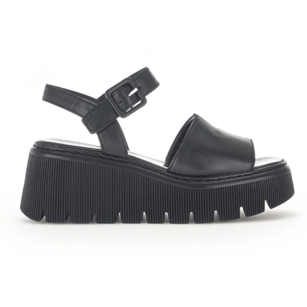 Platform Buckle Sandal 24712