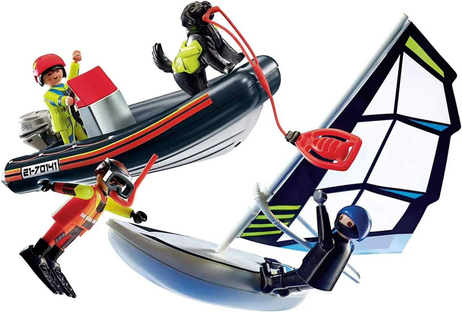 Playmobil Water Rescue with Dog