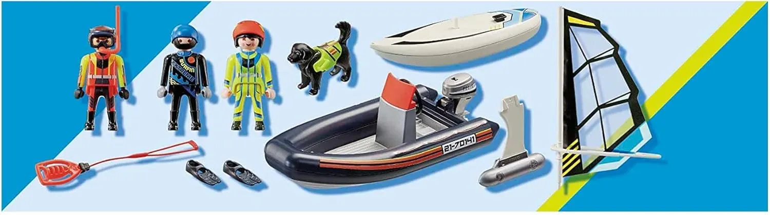 Playmobil Water Rescue with Dog