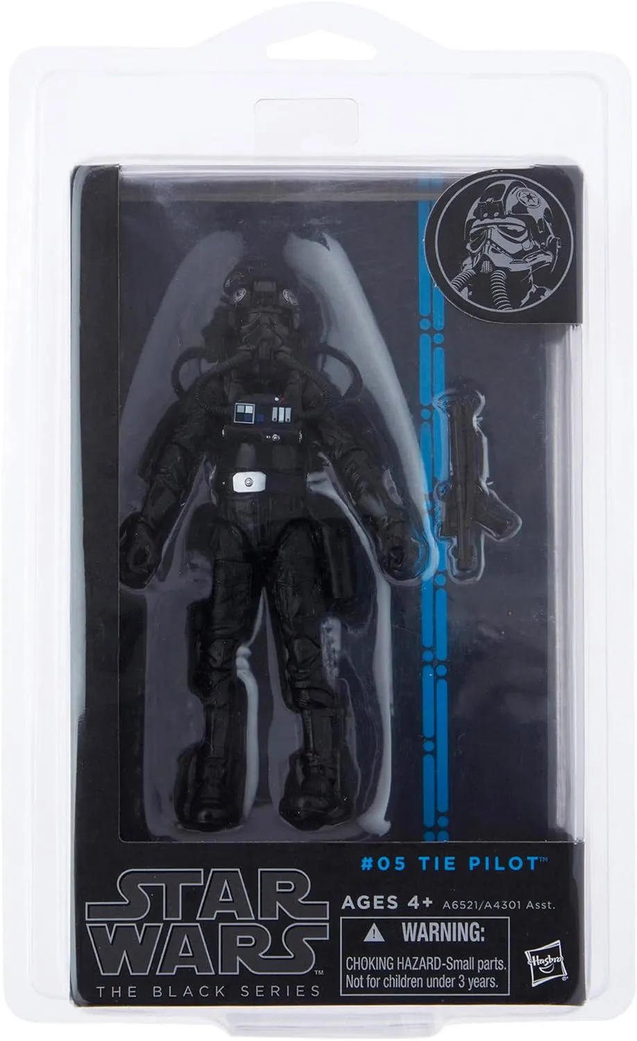 Protech SSWFC-1 Clamshell Protector Display Case for Basic WWE Wrestling Action Figures & Star Wars Black Series 6" Figures with Orange / Blue Packaging, 6.5" W x 10.5" H x 2" D, 5-Pack
