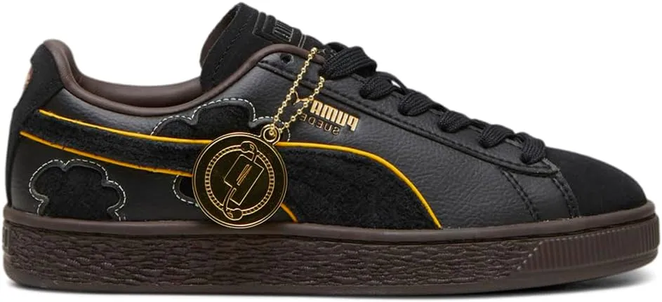 Puma Kids Boys Op X Suede 4 Lace Up Sneakers Shoes Casual - Black - Size 6.5 M, 39672401